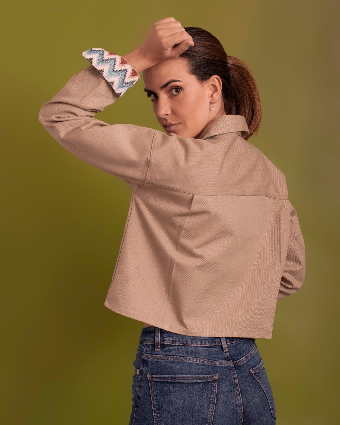 Chaqueta Ísola beige