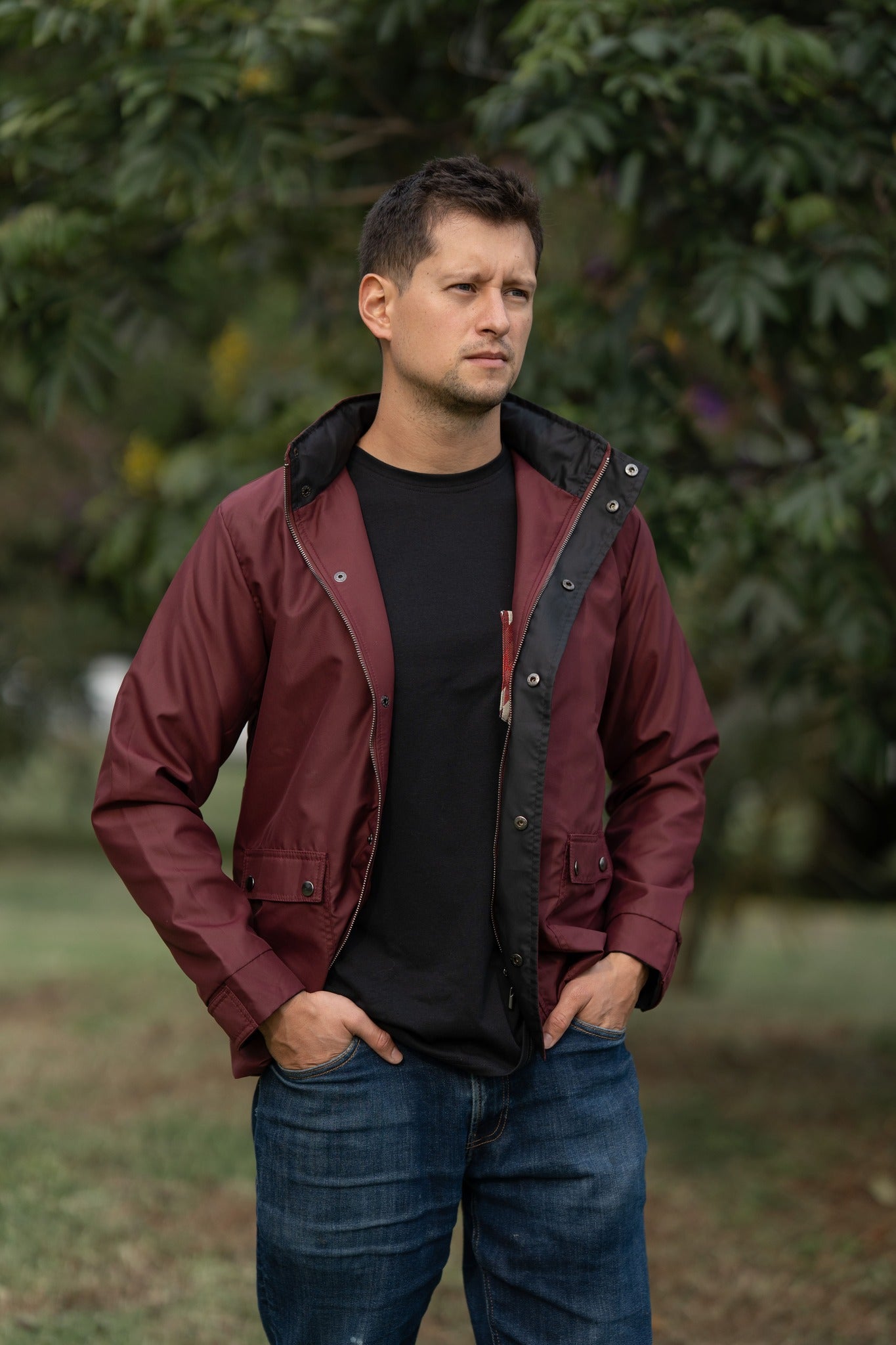 Chaqueta Usaquén Vinotinto