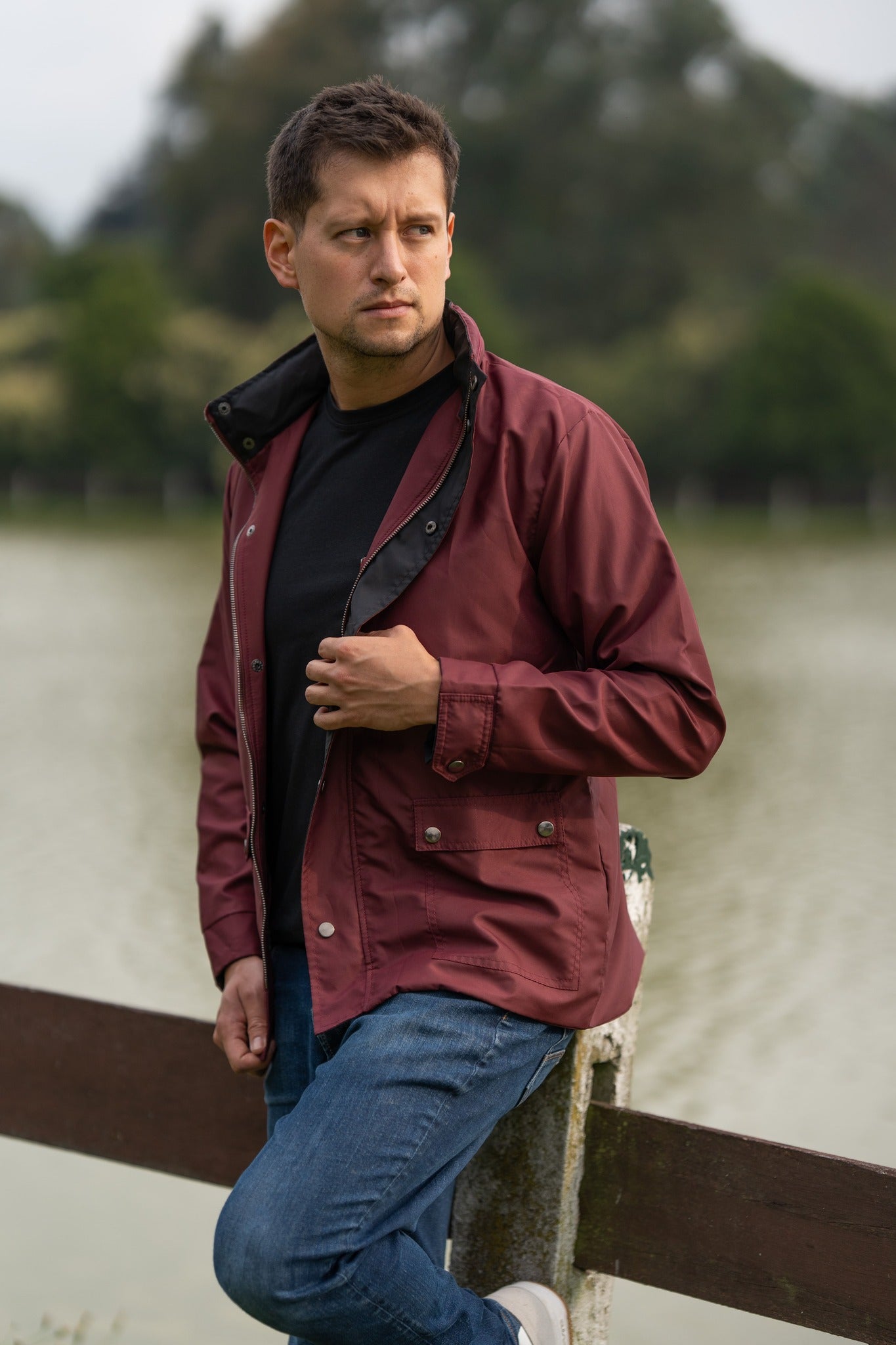 Chaqueta Usaquén Vinotinto