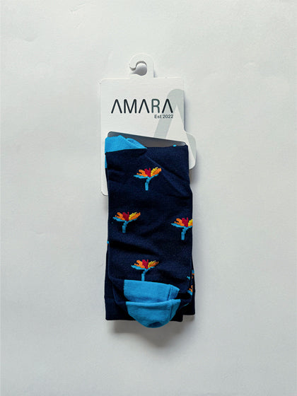 Medias Heliconias Azules