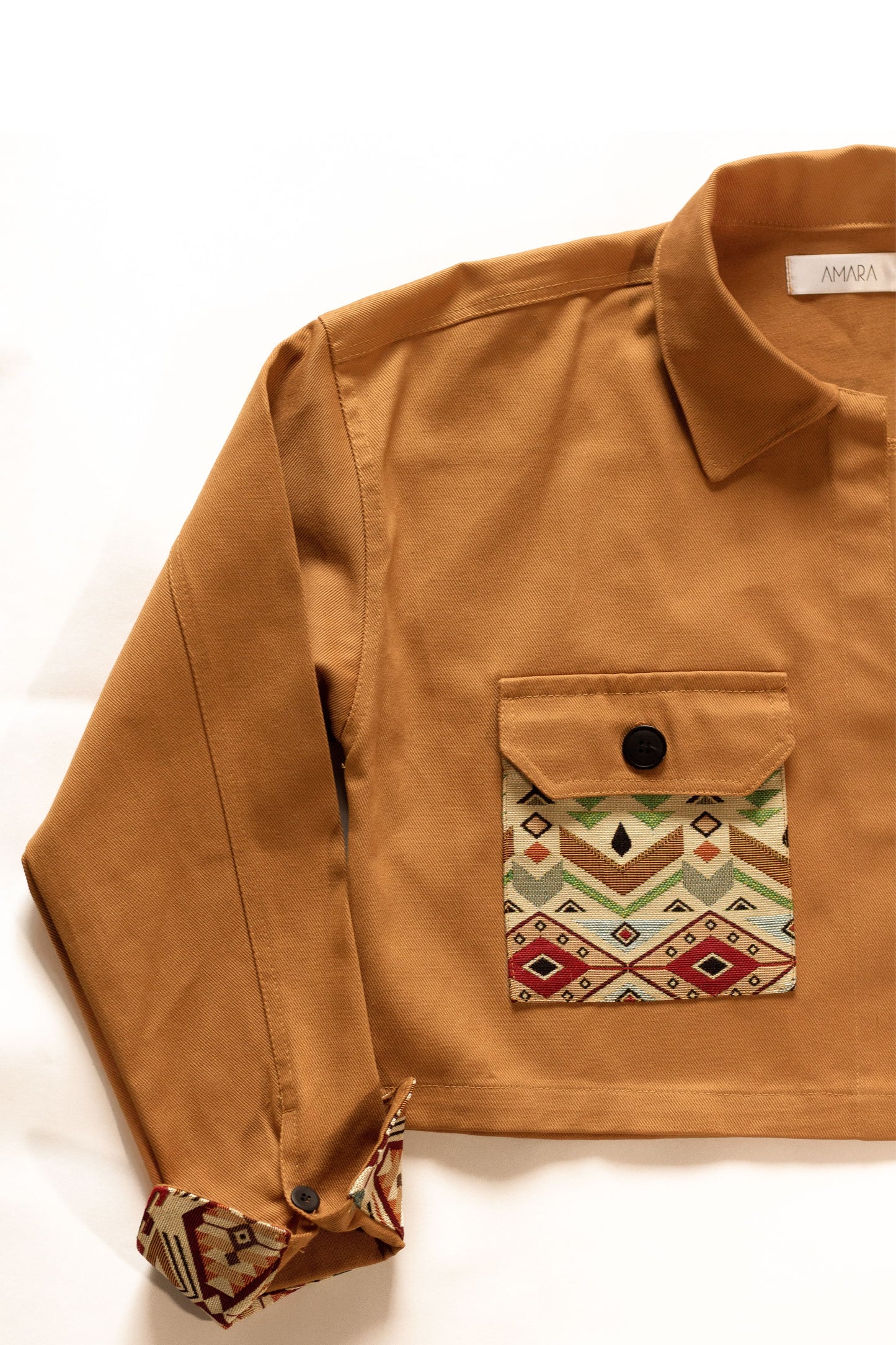 Chaqueta Ísola Mostaza
